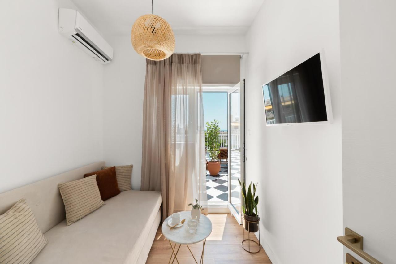 Luxurious Apartment With Big Sea View Terrace - Central Location Athen Eksteriør bilde