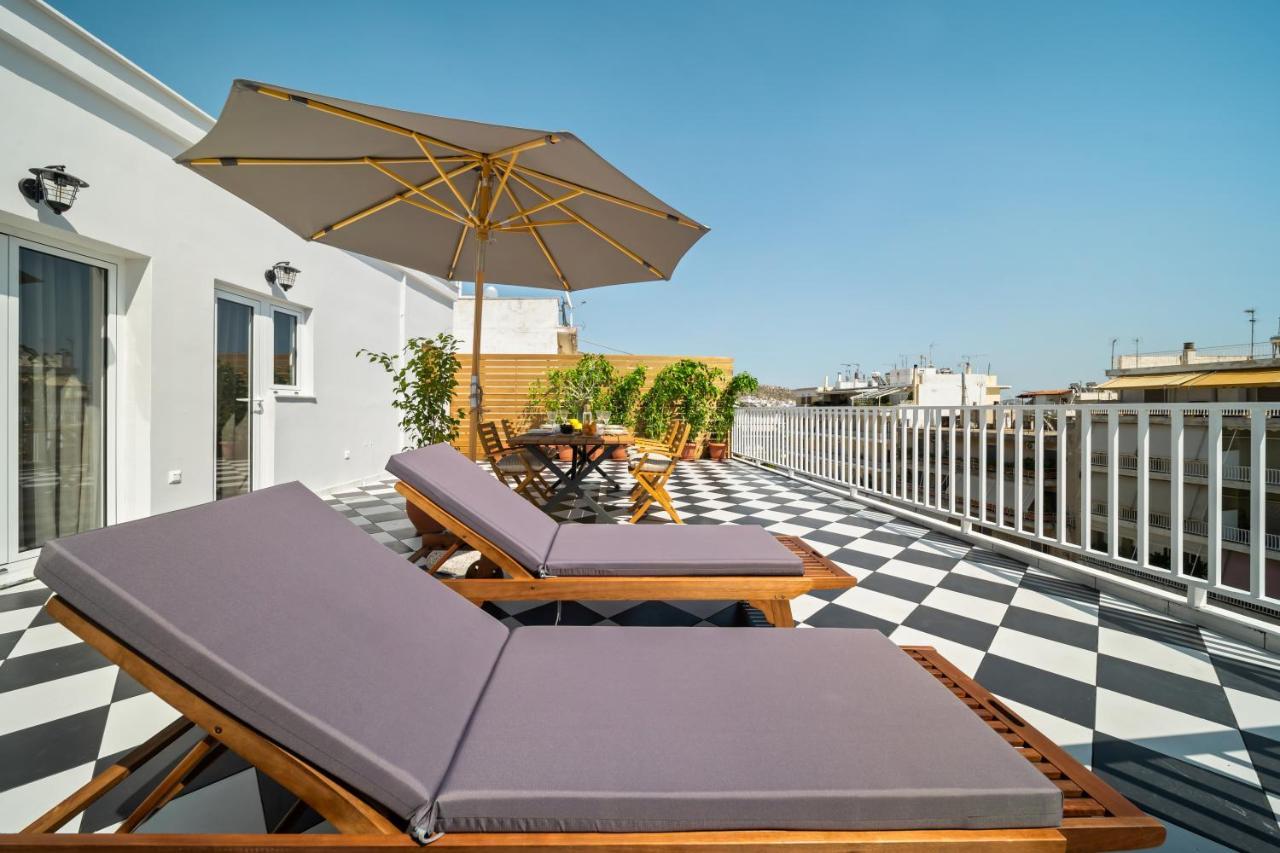 Luxurious Apartment With Big Sea View Terrace - Central Location Athen Eksteriør bilde