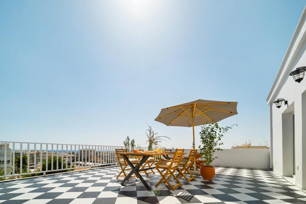 Luxurious Apartment With Big Sea View Terrace - Central Location Athen Eksteriør bilde